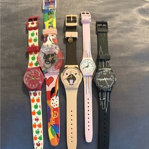 Swatch Vibrant Multicolor Watch Set